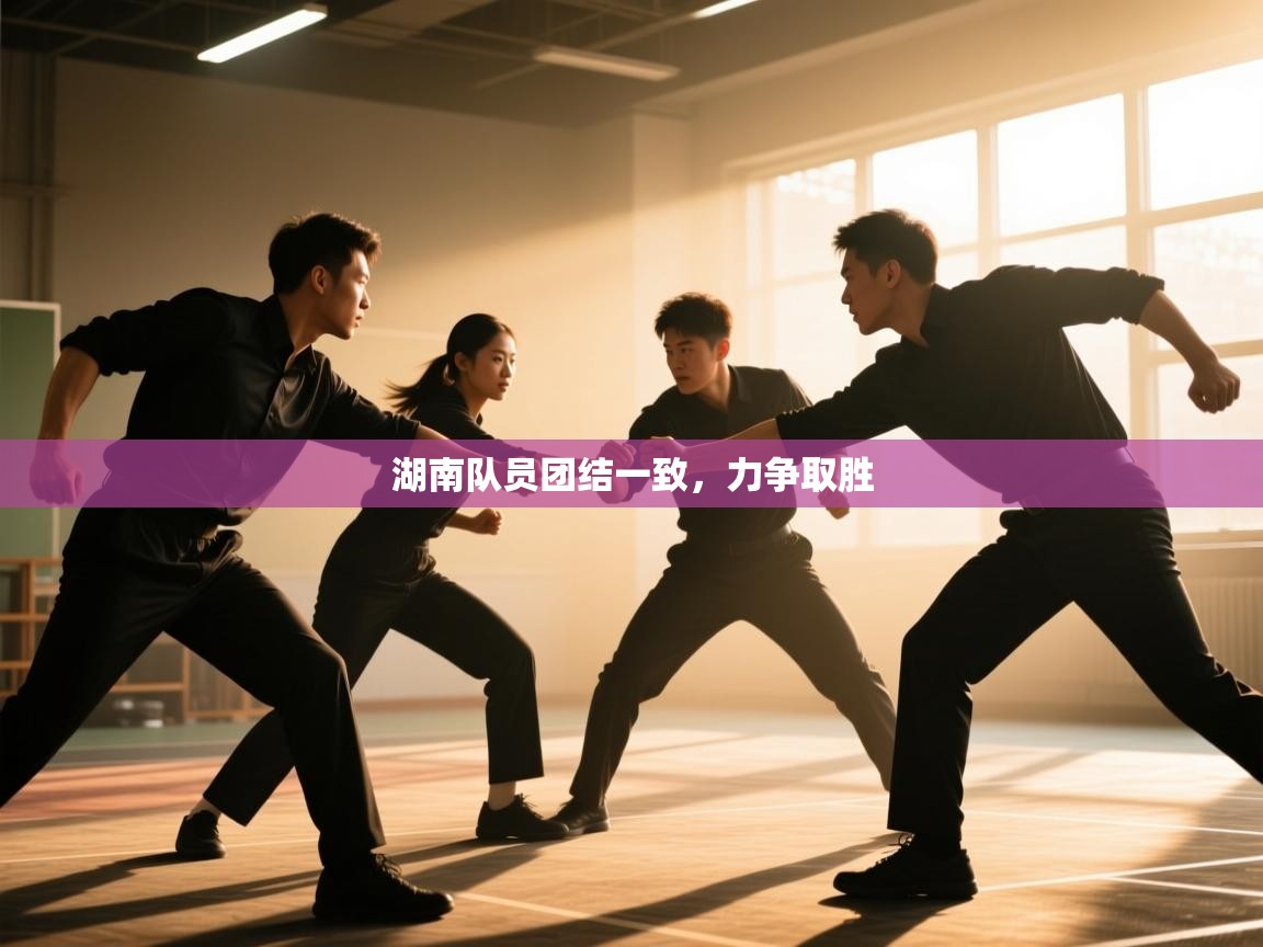 湖南队员团结一致，力争取胜  第2张
